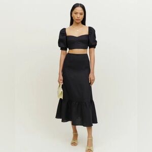 Reformation yuca linen set